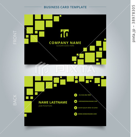 Creative business card and name card template 38978305 PIXTA