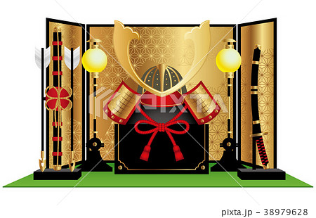 端午の節句　五月人形 38979628