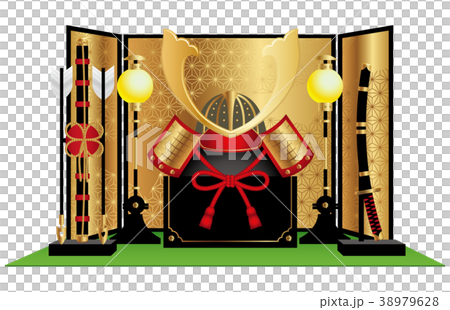 端午の節句　五月人形 38979628