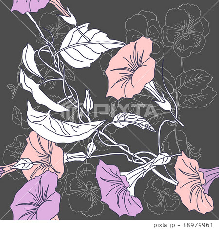 Seamless pattern with flowers Seamless pattern with flowers 38979961