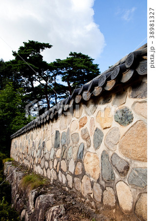 寺院 塀 仏国寺 38981327