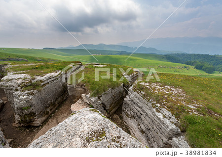 First World War - Trenches in Lessinia - Italy First World War - Trenches in Lessinia - Italy 38981834