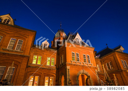 北海道の冬　北海道道庁ライトアップイベント 38982085