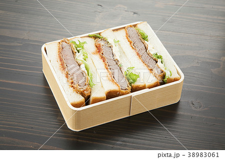 牛ヒレカツサンド 38983061