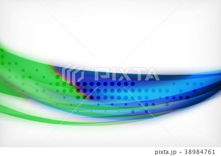 Glossy wave vector background 38984761