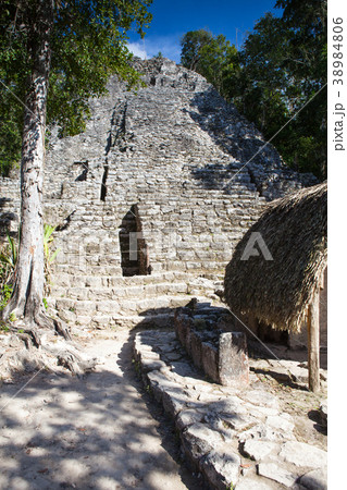 Majestic ruins in Coba, Mexico. Majestic ruins in Coba, Mexico. 38984806