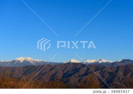 南アルプス 仙丈ヶ岳と白峰三山 南アルプス 仙丈ヶ岳と白峰三山 38985937