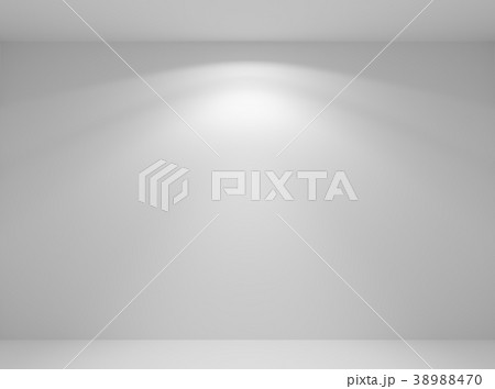 Wall lamp light in white empty room closeup Wall lamp light in white empty room closeup 38988470