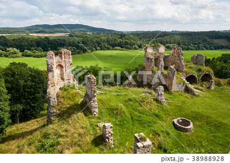 ruins of renaissance castle Zviretice ruins of renaissance castle Zviretice 38988928