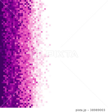 Purple pixel square tiled mosaic background 38989003