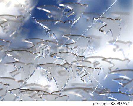 バックグラウンドイメージ 自由 鳥のイラスト素材