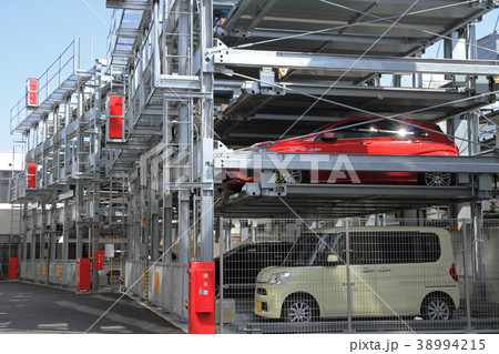 立体駐車場 38994215