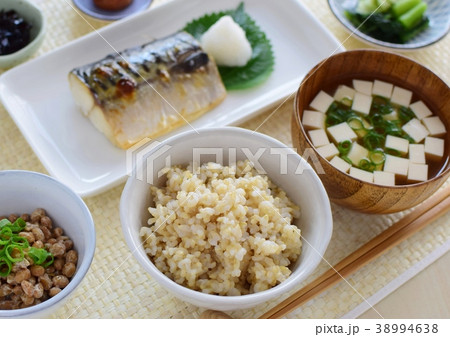 発芽玄米ご飯の健康食 38994638