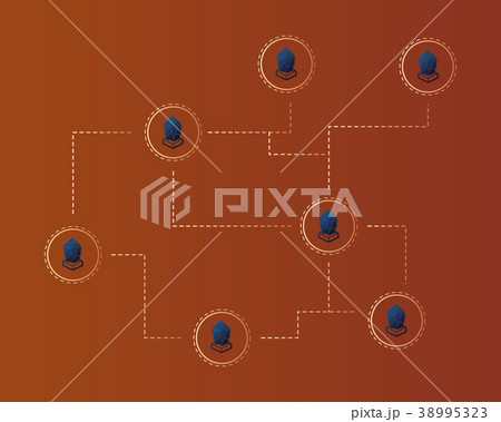 Cryptocurrency lisk technology network concept 38995323