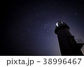 灯台と星空 38996467