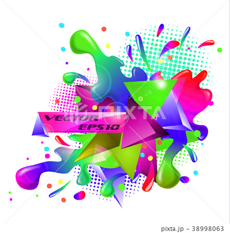 Colorful Paint of paint. Vector Colorful Paint of paint. Vector 38998063