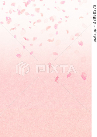 背景素材　桜　花びら　テクスチャー 38998578