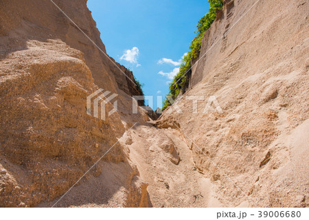 Sand texture background of canyon  39006680