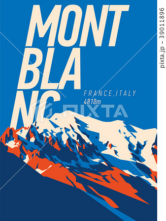 MontBlanc in Alps, France, Italy outdoor adventure 39011896