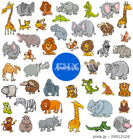 wild animal characters big set 39012326