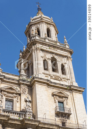 Jaen Assumption cathedral tower detail, Spain Jaen Assumption cathedral tower detail, Spain 39014899