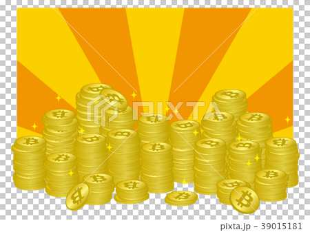 Vector coin image bitcoin 39015181