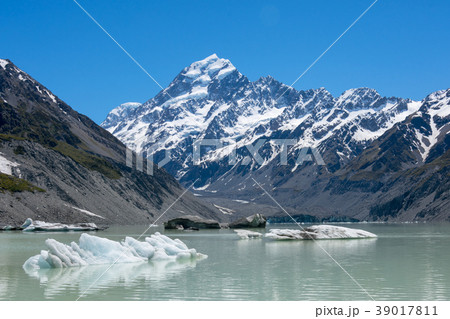 ≪ニュージーランド≫フッカー湖とマウントクック ≪ニュージーランド≫フッカー湖とマウントクック 39017811
