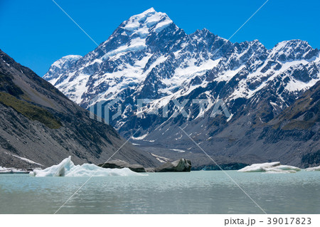 ≪ニュージーランド≫フッカー湖とマウントクック 39017823