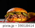 Fresh juicy delicious homemade burger. 39018414