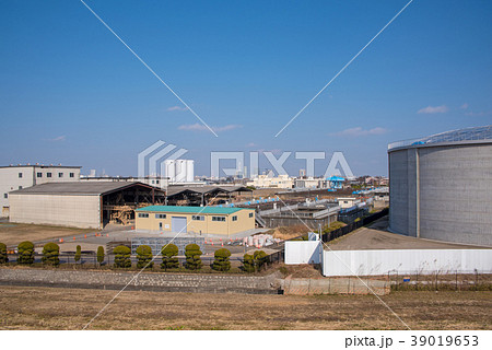 大久保浄水場 埼玉県さいたま市の写真素材