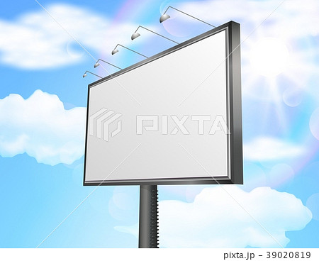 Billboard of blank for new advertisement.vector Billboard of blank for new advertisement.vector 39020819