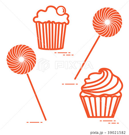 Lollipops and cakes 39021582