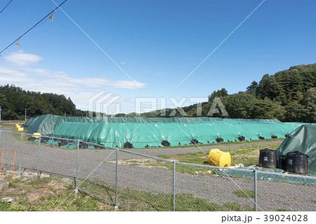 飯館村芦原伊丹沢除去土壌等保管場所空間放射線量 39024028