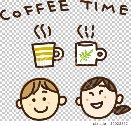 マグカップとカップル「コーヒータイム」 マグカップとカップル「コーヒータイム」 39028852