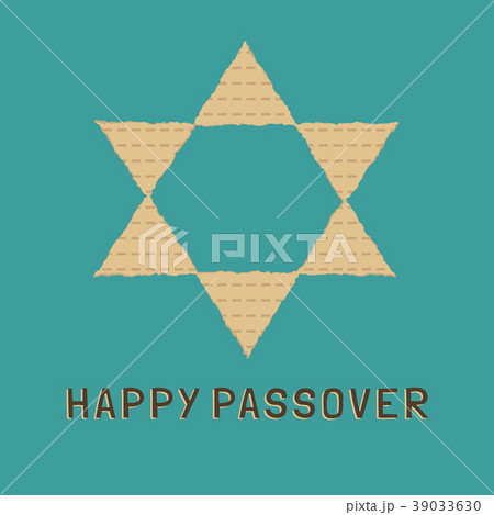 Passover holiday flat design icons set 39033630