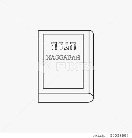Passover holiday haggadah book icon Passover holiday haggadah book icon 39033692