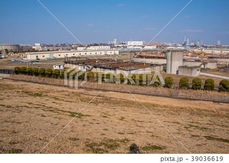 　大久保浄水場　埼玉県さいたま市　さいたま新都心方面 39036619