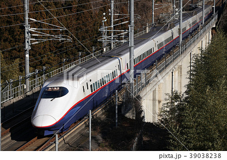 E2系長野行新幹線「あさま」。2014/1/13 E2系長野行新幹線「あさま」。2014/1/13 39038238