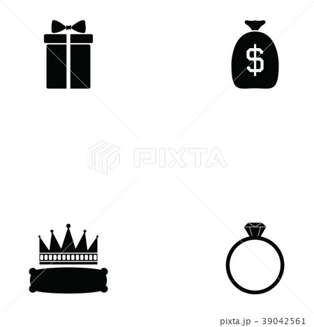 auction icon set 39042561