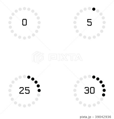 loading icon set 39042936