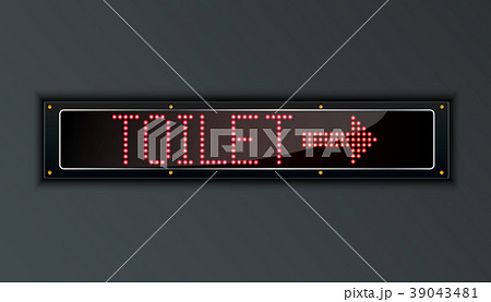 Toilet LED digital Sign 39043481