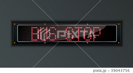 Bus Stop LED digital Sign Bus Stop LED digital Sign 39043756