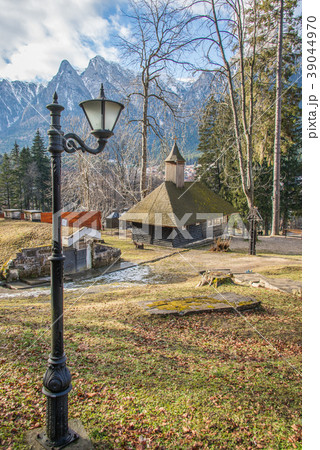 Cantacuzino Castle in Busteni Romania Cantacuzino Castle in Busteni Romania 39044970