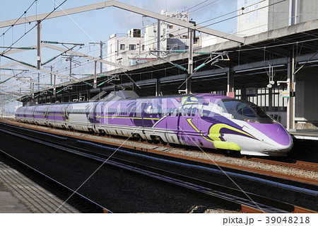Shinkansen 500 Series Type Eva Stock Photo