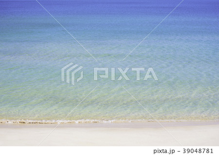 福岡県糸島市の美しいビーチ 姉子の浜の写真素材