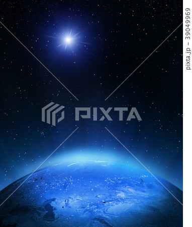 Russia city lights 3d rendering 39049969