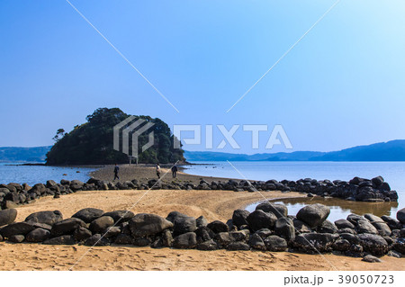 壱岐島　内海湾 小島神社　【長崎県壱岐市】 39050723