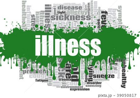 Illness word cloud design Illness word cloud design 39050817