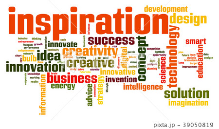 Inspiration word cloud Inspiration word cloud 39050819
