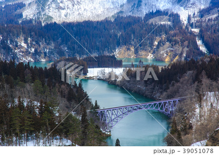 第一只見川橋梁 東北冬景色 【福島県大沼郡三島町】 第一只見川橋梁 東北冬景色 【福島県大沼郡三島町】 39051078